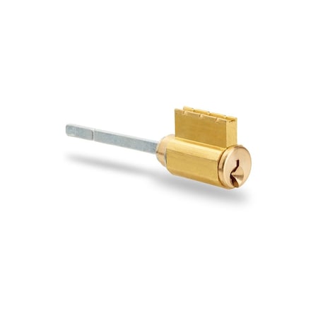 Yale Real Living Keyed Alike Schlage C Keyway Cylinder for Touchscreen Deadbolt US3 (605) Bright Brass Finish AYRD200SCKA605